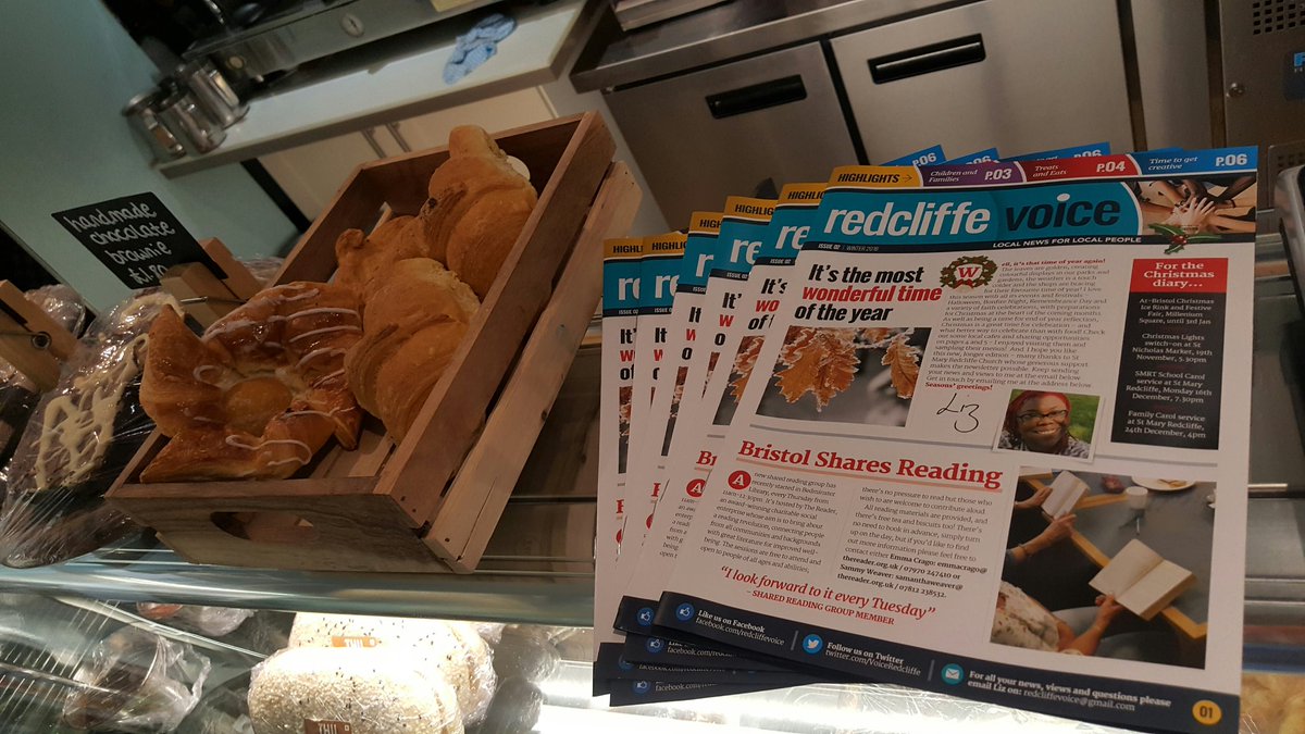 ChattertonsCafe's tweet photo. The latest @VoiceRedcliffe magazine is out!
A lovely little read with lots going on!
#localnewsforlocalpeople #staylocal #bristol #cafe https://t.co/gLle8sjxVz