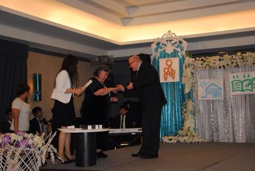 AxelWech's tweet photo. Celebrating 15 years success of SOS children village in Azerbaijan. 2 villages taking care of 181 children currently https://t.co/8mCIcpD8Up