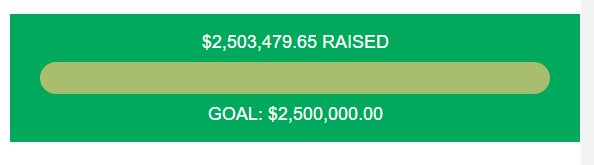 YourAnonNews's tweet photo. 2,503,479.65 RAISED! -https://t.co/nyRV2cwdhY #AuditTheVote https://t.co/Hpz58f8C1h