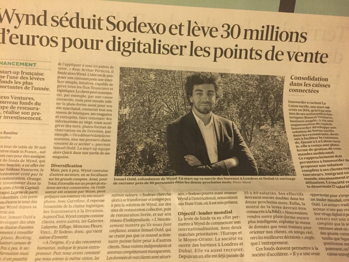 FabriceMarsella's tweet photo. 1 #BelleRencontre entre @SodexoGroup et #Wynd née @LeVillagebyCA #EricTexier #IsmaelOuld Venez en témoigner sur @RadioInnovation ! https://t.co/opY3Ad9EGZ