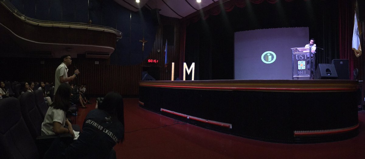 UST_LMSOC's tweet photo. Questions are now being entertained by the representatives of Ateneo Law School. #LSF2016 https://t.co/5gbNowz14I