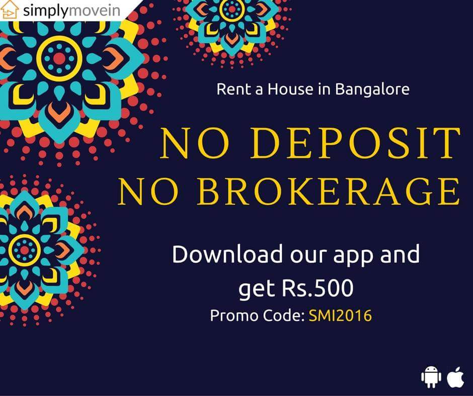 SimplyMoveIn's tweet photo. Search for house for rent at no Deposit or Brokerage
get Rs.500 use Code: SMI2016 on the app
#NoDeposit #NoBrokerage #SimplymoveinKaro https://t.co/WWXBbZjXRq