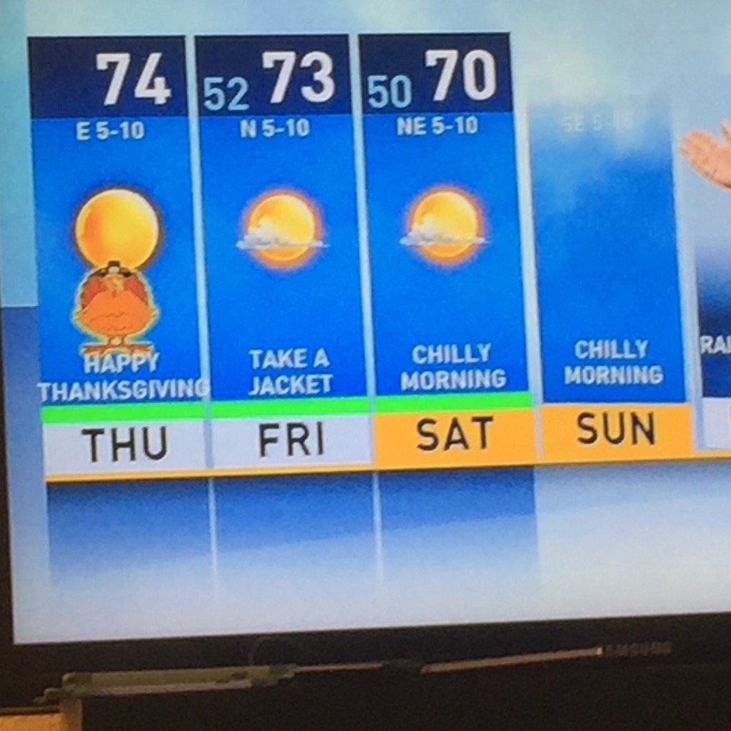 txbook92's tweet photo. Really....wear a jacket Tuesday!!!!!!! #takeajacket https://t.co/d75WnbQGgz