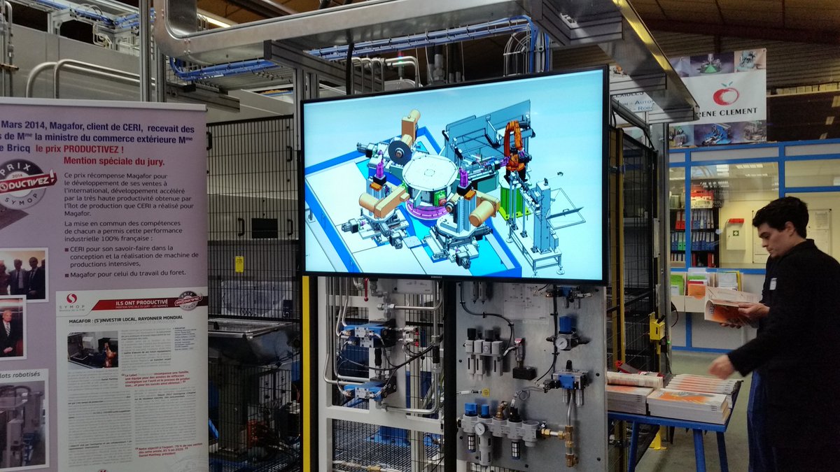 Le digital au service de l'industrie pour les machines de #CERI et <a href="/Magafor1/">MAGAFOR Outillage</a> : performance industrielle avec 12% de gain de temps de dvpt