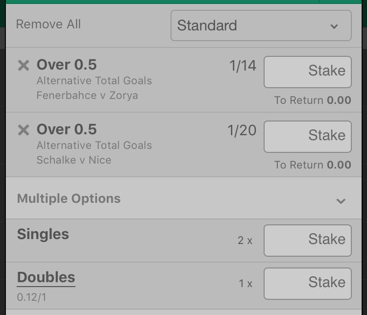 IkinsTips's tweet image. ❗️RISKY DOUBLE ⚠️❗️

£5returns £5.62... not sure about this one but it's worth it .. 😈