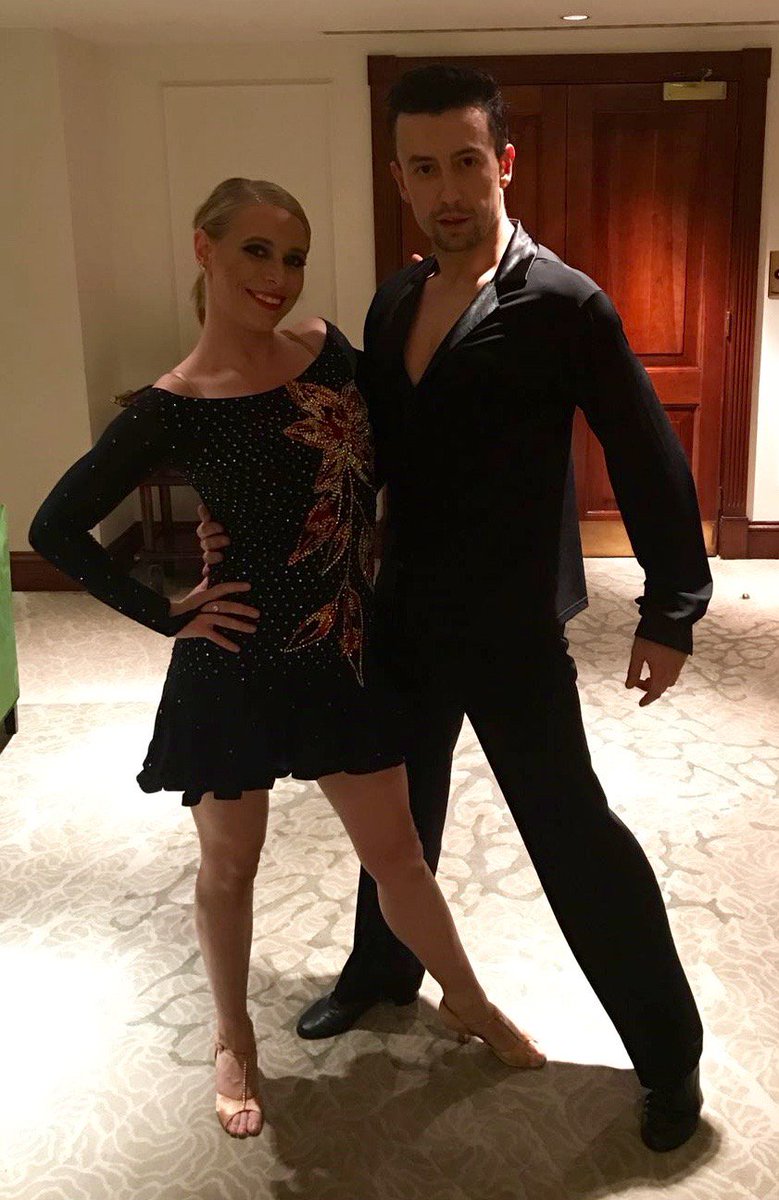 #BallroomShow with @SteffieCroxson Thanks to our agent @UnitedProdUK for the gig! #Dancers #Tango #Ballroom #ShowDance #Latin #chacha