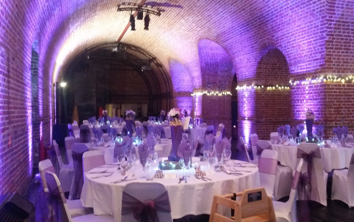 We had our first #Uplighting booking of #2017 confirmed today. Transform your venue with colours to match your chosen colour scheme! #AVWP