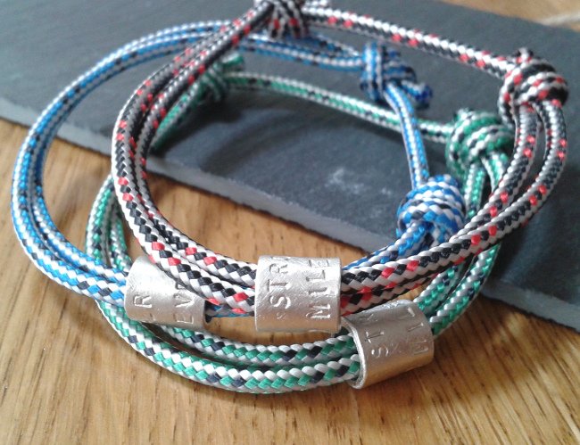 flying_runner's tweet photo. "Stronger every mile" hand-stamped rope bracelets: these make a lovely gift and great motivation https://t.co/Ej2kHh9OY1 #flyingrunner https://t.co/e4ECsaHQu8