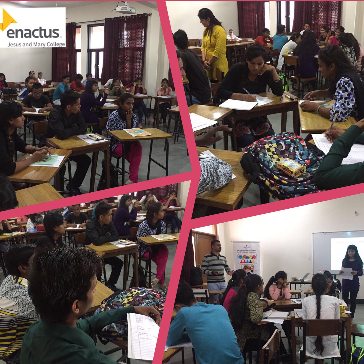 EnactusJmc's tweet photo. The Fourth session of YEP was an extremely exciting one !! https://t.co/4DPMwuv0kJ