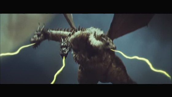 ブラック 80 Twitterren キングギドラ豆知識 キングギドラの引力光線 って実は毎回エフェクトが違うよ ゴジラ対ガイガンでは使い回しが多いので 3作分の引力光線が見れます 三大怪獣 大戦争 対ガイガン 流星人間ゾーン キングギドラ 引力光線 T