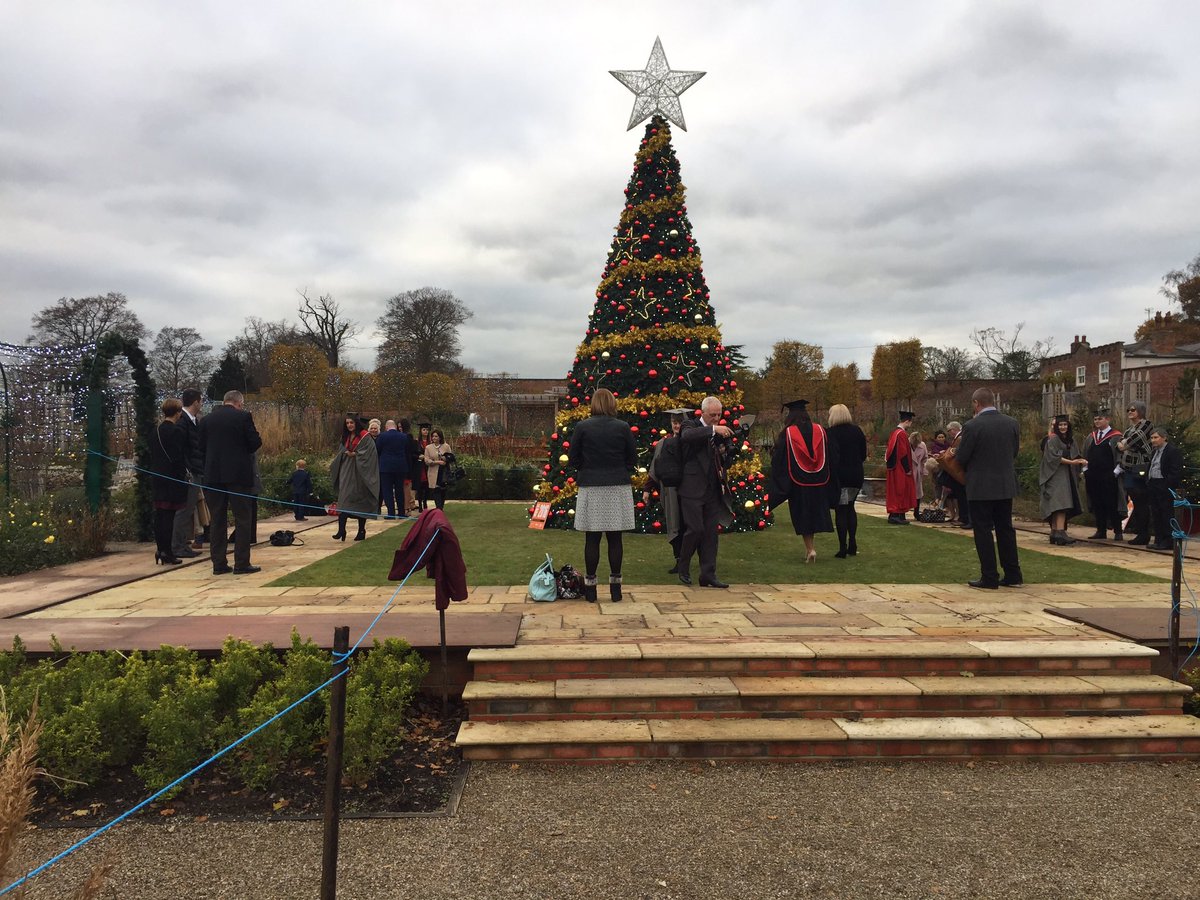 PeterWalls53's tweet photo. At Teesside Uni Graduation doesn't Wynyard Gardens look amazing.Brilliant Sir John,Allison and Team.Ho Ho Ho https://t.co/zAuvxOJUrd