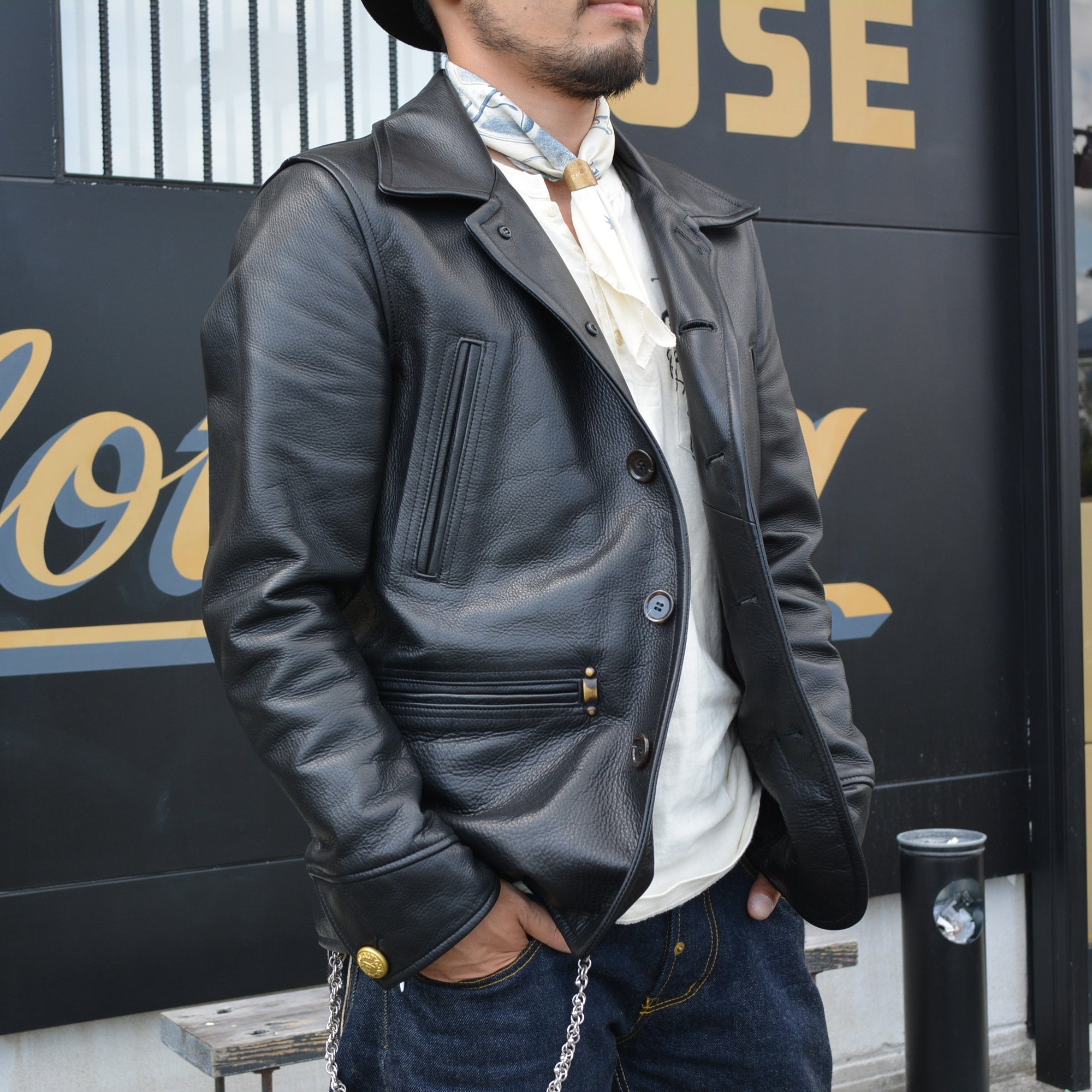 WOLFPACK_OFFICIAL on Twitter: 安く購入 GLADHAND CARCOAT レザージャケット