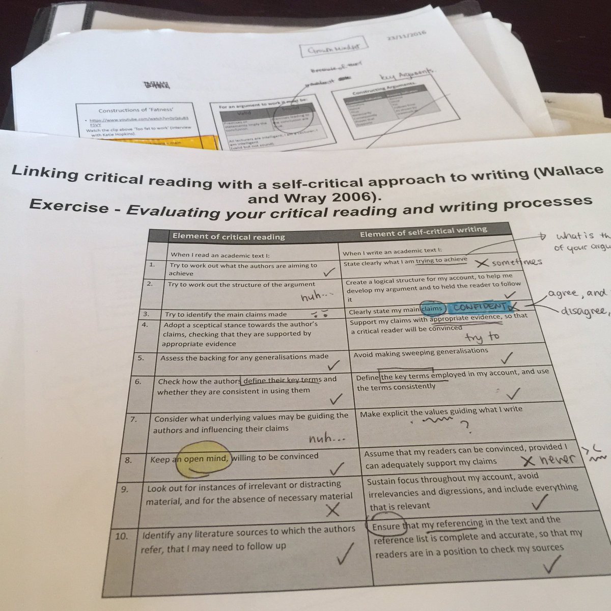 TJaroensak's tweet photo. #GSDPtraining for #uopphd at #portsmouthuni "Critical Reading and Writing", kinda #PhDchallenges https://t.co/mfYXU8pTow