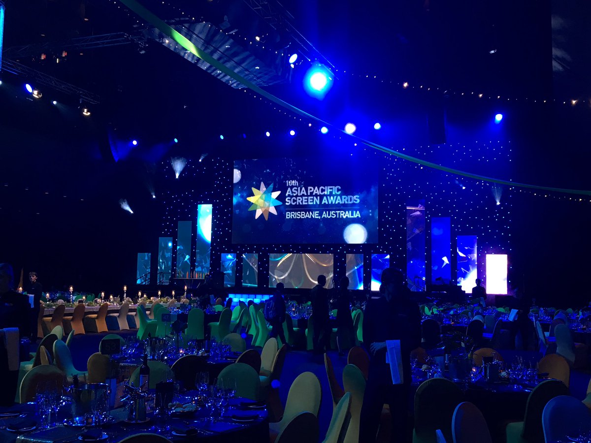 TanskanenTimo's tweet photo. 10th #AsiaPacificScreenAwards Gala is starting @ Brisbane. #BAPFF #RedCarpet https://t.co/F0NQo1TVqs