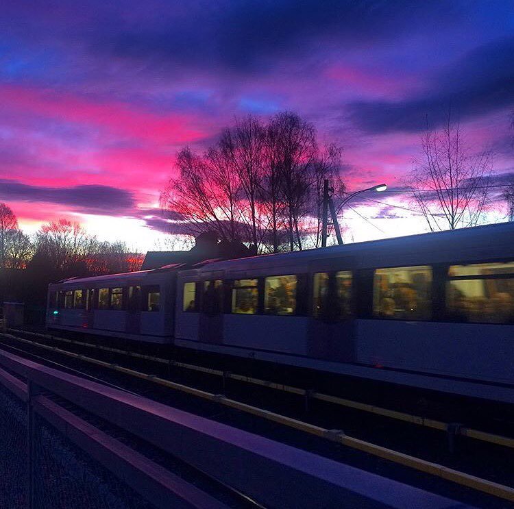 Amazing sunrise with sky on fire this morning. #oslo #visitoslo Photo: @przepisyzpodrozy ift.tt/2gk1lC3