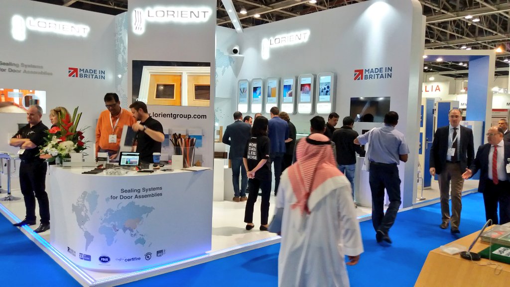 LorientUK's tweet photo. Day 4 @Big5Exhibition. Visit our stand SS D131 for #dropseals #acousticseals #smokeseals #fireseals for door assemblies @MadeinBritainGB https://t.co/77nJaeeQW6