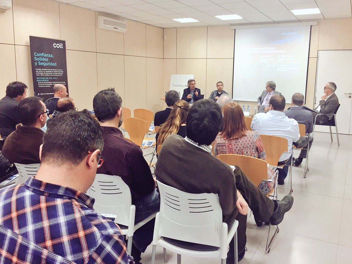 laiamoraless's tweet photo. Con los años nos hemos ido convirtiendo en una empresa de servicios para asegurar nuestro futuro @jaumemercader #MicroblauTalks https://t.co/UDQ5DyRwGf