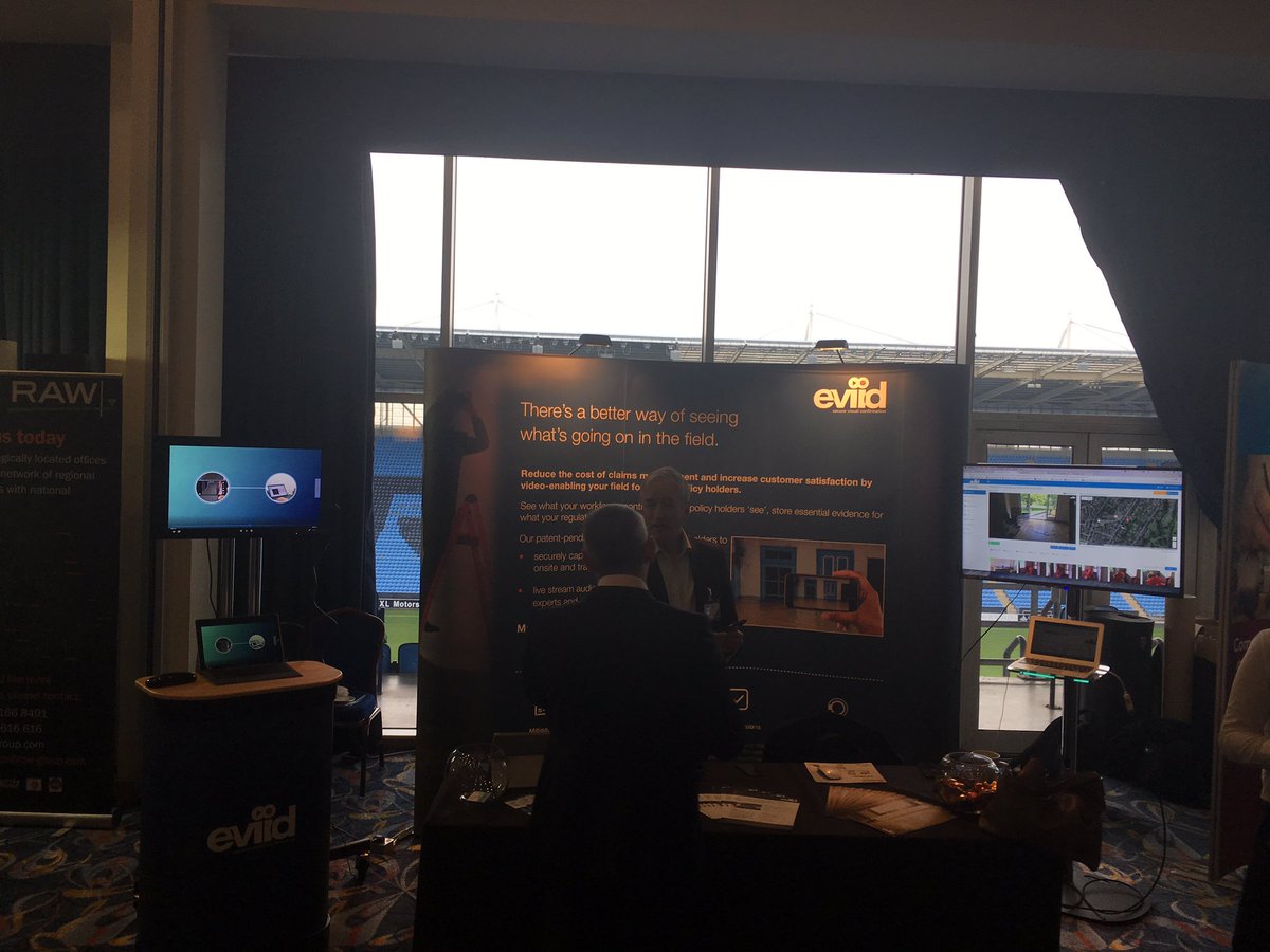 Eviid_Tech's tweet photo. Back again for @iloveclaims day 2 come &amp; see us to find out how evidential video is changing the #insurance market #Insurtech #innovation https://t.co/0LW8ASbmuS