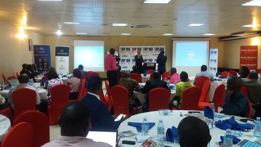 DailyMonitor's tweet photo. SMEs should embrace partnerships to grow. No proprietor can stand business challenges alone- Katongole, Quality Chemicals #Top100conference https://t.co/v2ehbU2VBC