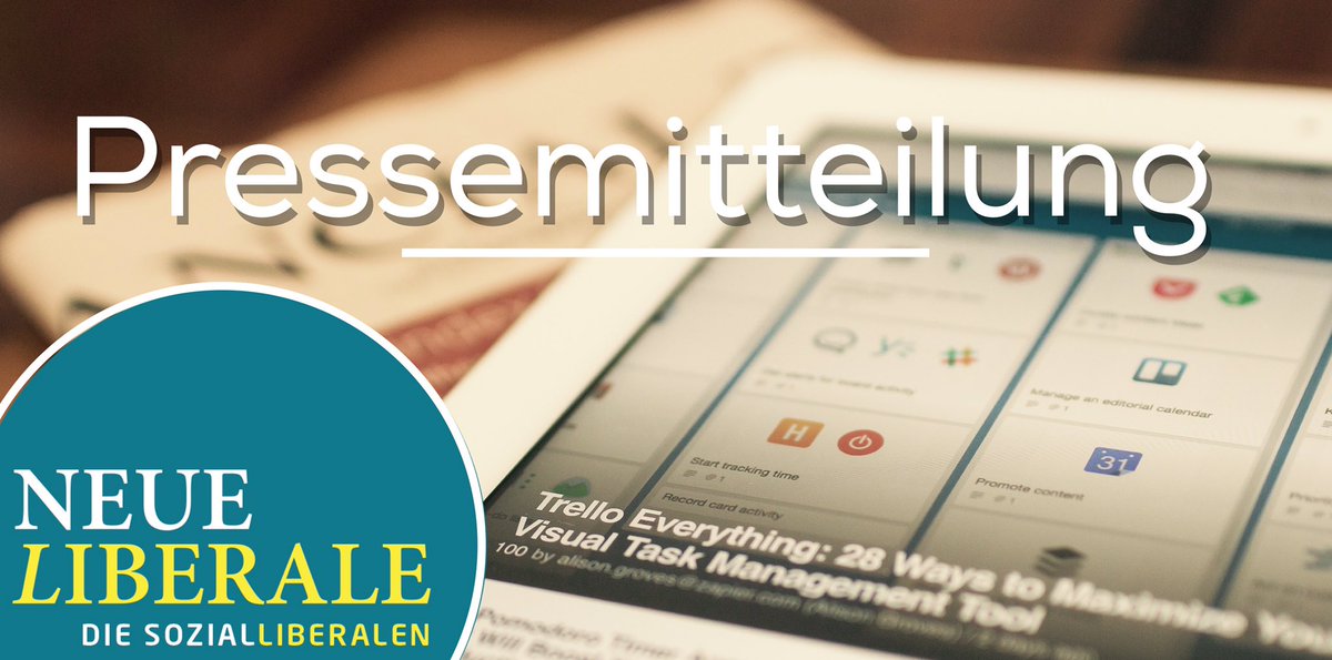 Aktuelle Pressemitteilung der #NeueLiberale Bund zur gelungenen Schärfung des sozialliberalen Profils. neueliberale.org/2016/11/24/neu…