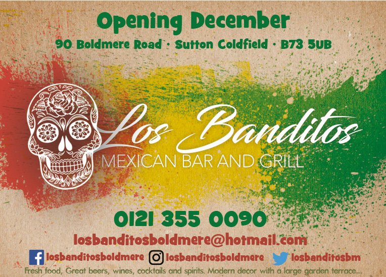 boldmerelocal's tweet image. Los banditos coming on nicely opening date be announced very soon @losbanditosBM #boldmere boldmereshopping.co.uk #christmaslightsswitchon