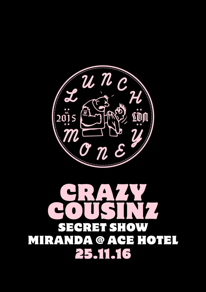 AYO WE'VE GOT <a href="/CrazyCousinzInc/">CrazyCousinz Inc..</a> COMING DOWN <a href="/miranda_ldn/">Miranda</a> 2MORO NIGHT TIX HERE: dice.fm/event/crazy-co…