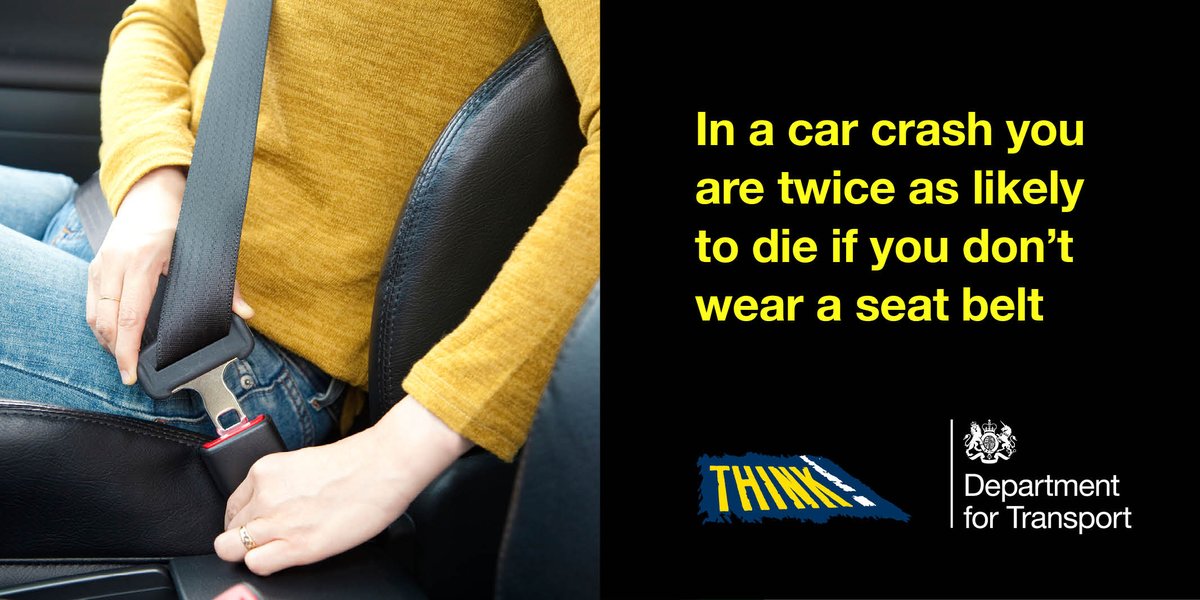 Always wear your seatbelt roadsafetyweek