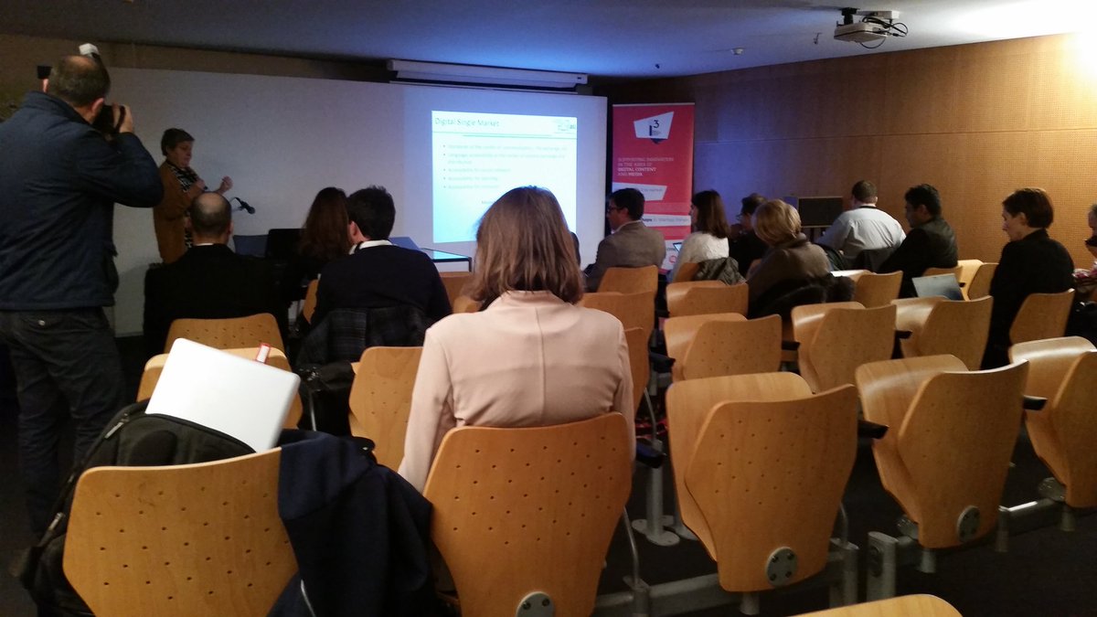 JeanDoMeunier's tweet photo. @NEM_ETP: @HBB4ALL presents challenges &amp; opportunities for connected tv #accessibility at #NS2016 https://t.co/q7KR1xUbec