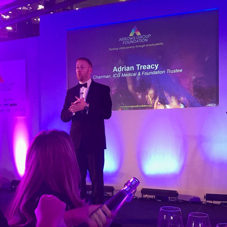 arrowsdigital's tweet photo. Big thanks to all involved in last nights @ArrowsGroupFDN charity fundraiser! https://t.co/TecEDHFec3