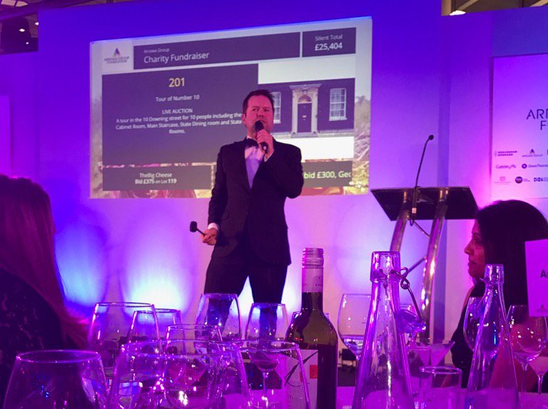 arrowsdigital's tweet photo. Big thanks to all involved in last nights @ArrowsGroupFDN charity fundraiser! https://t.co/TecEDHFec3