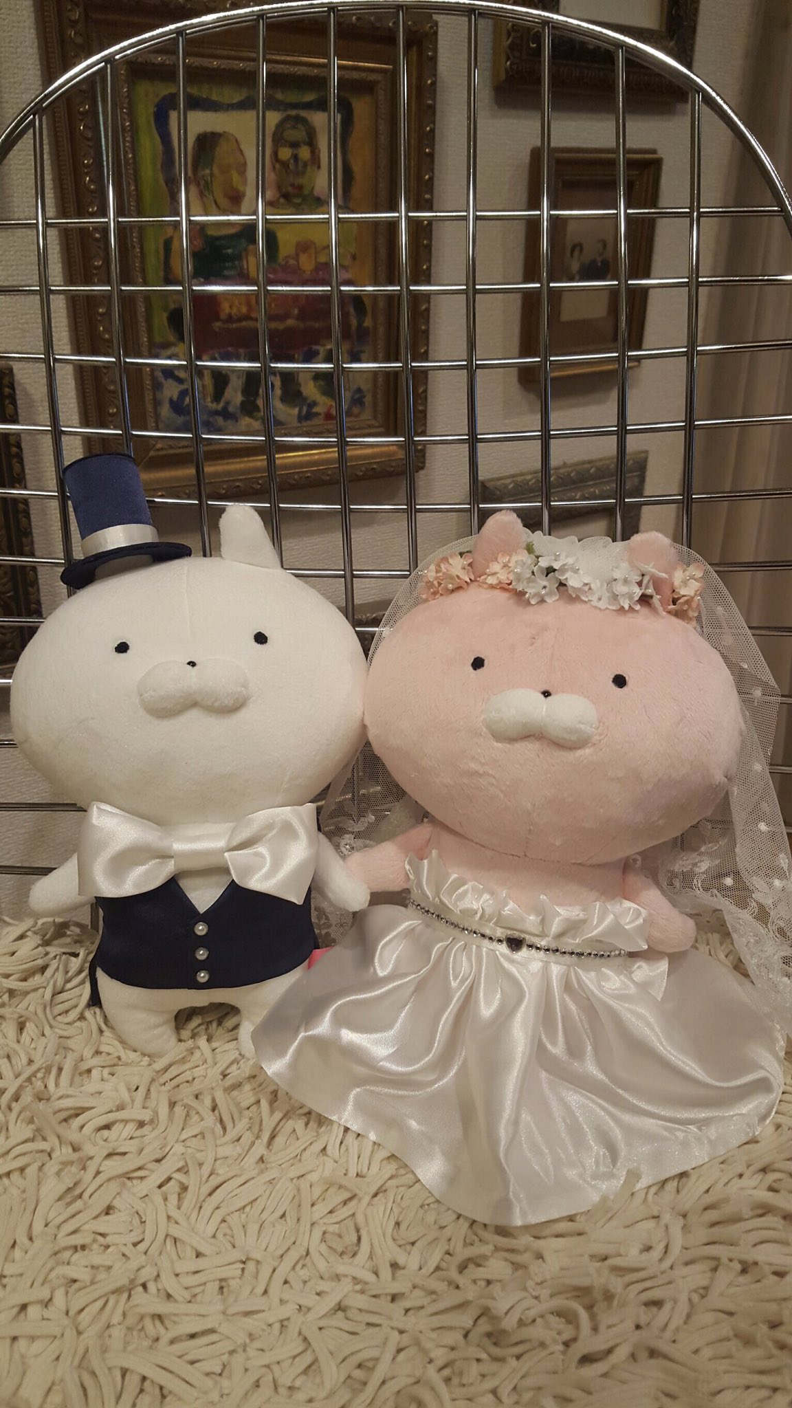 結婚式 ウェルカムドール うさまるうさこ ウエディング衣装 震わせる 結婚式 ウェルカムドール うさまるうさこ ウエディング衣装 震わせる