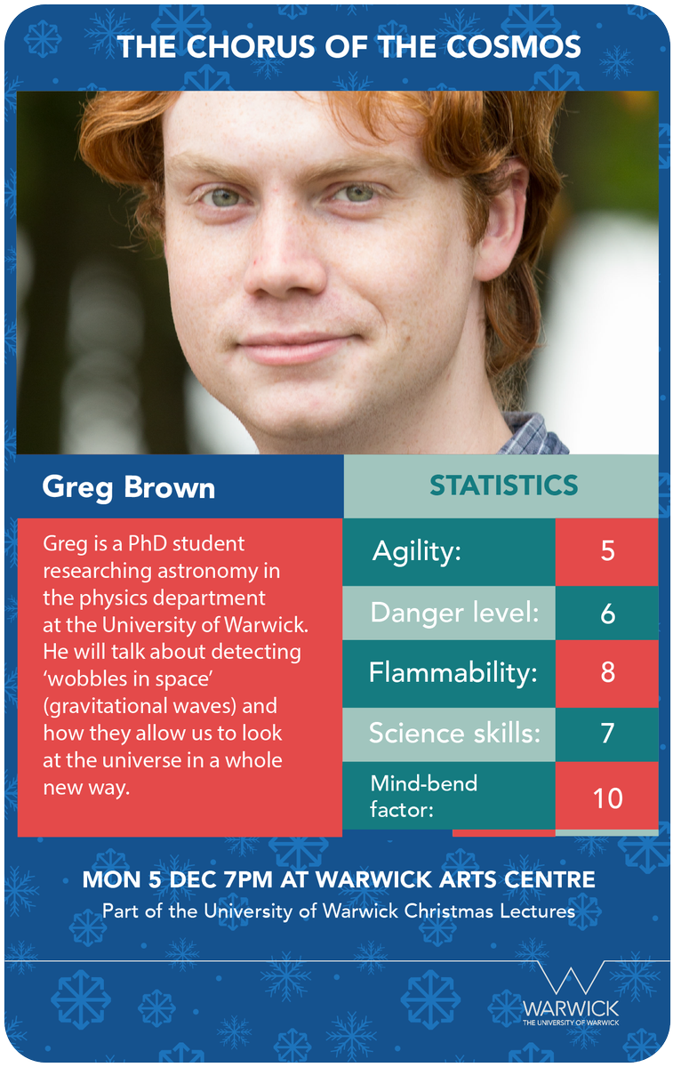 uniofwarwick's tweet photo. How can we detect 'space wobbles'? Find out in our Christmas lectures https://t.co/2aZl6P3CxL https://t.co/e95AwzHIHl
