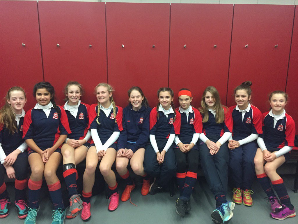 Team talk with U13 girls <a href="/RedHouseSchool/">Red House School</a> in the Olympic changing room ready for National Hockey <a href="/ISASportUK/">ISA Sport</a> #inspired