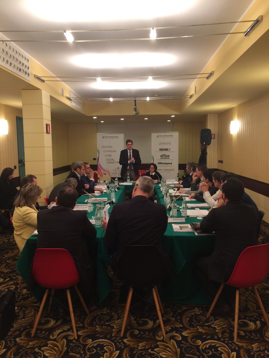 soiel_it's tweet photo. Oggi a #Milano si parla dei nuovi spazi di lavoro verso l'ufficio 4.0 con #Fantoni, #EFM, #LuctraDayLight, #GTP, #TIM, #TECNOspa, #sedus https://t.co/1Ai4dgd3W5