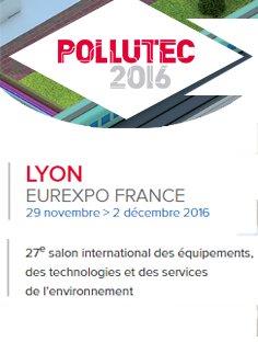 amistes's tweet photo. Rendez-vous à #POLLUTEC, (équipements, technologies, services de l’environnement) du 29 novembre au 2 décembre 2016 à Lyon. https://t.co/HouZNnvDmZ