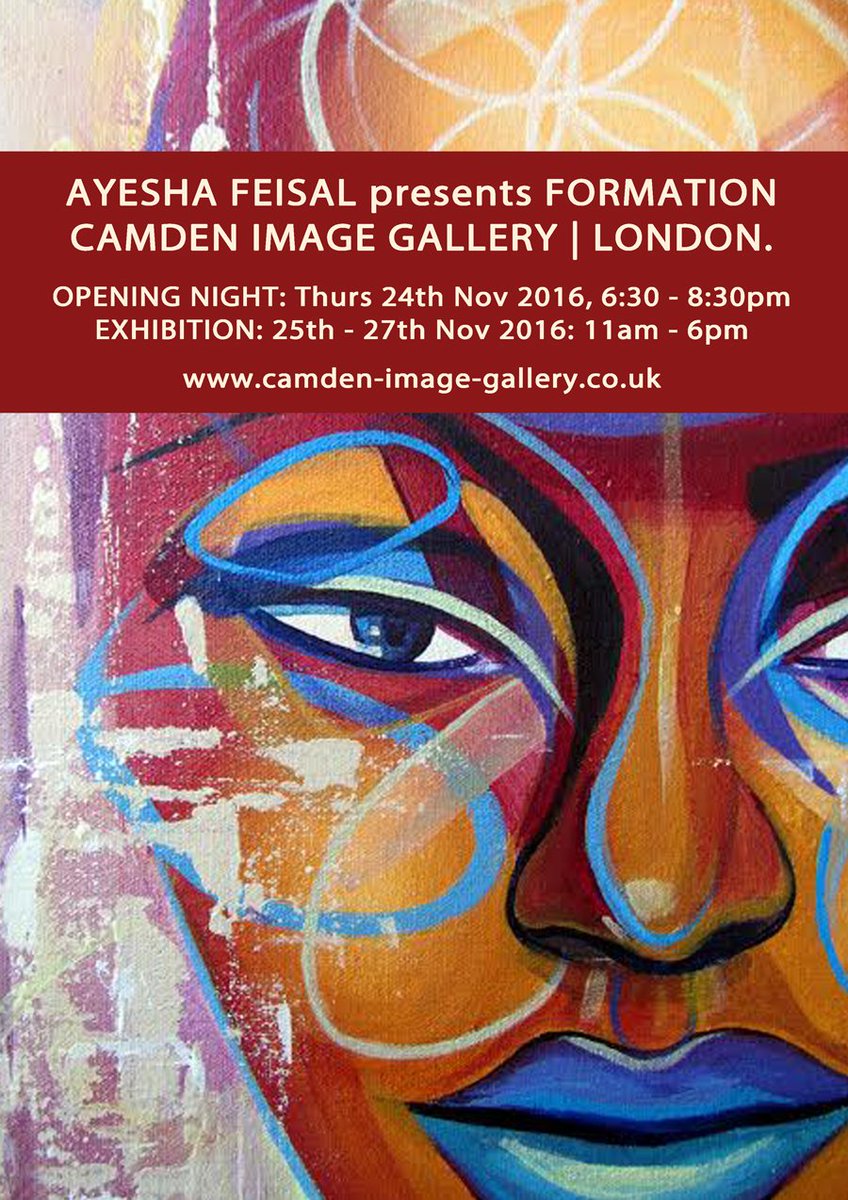 Tonight Tonight Tonight Contemporary Cultural Art by Ayesha Feisal <a href="/CamImageGallery/">Camden Image Gallery</a> LONDON // Come support &amp; enjoy #back2blackawards