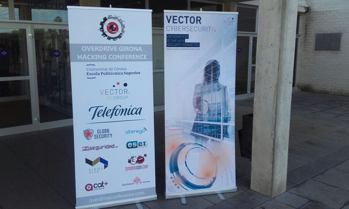 ilastraq's tweet photo. Segunda jornada del #Overdrive2016 #OverdriveConference con la participación de @VectorITC_Group https://t.co/lrcBCcJdLq