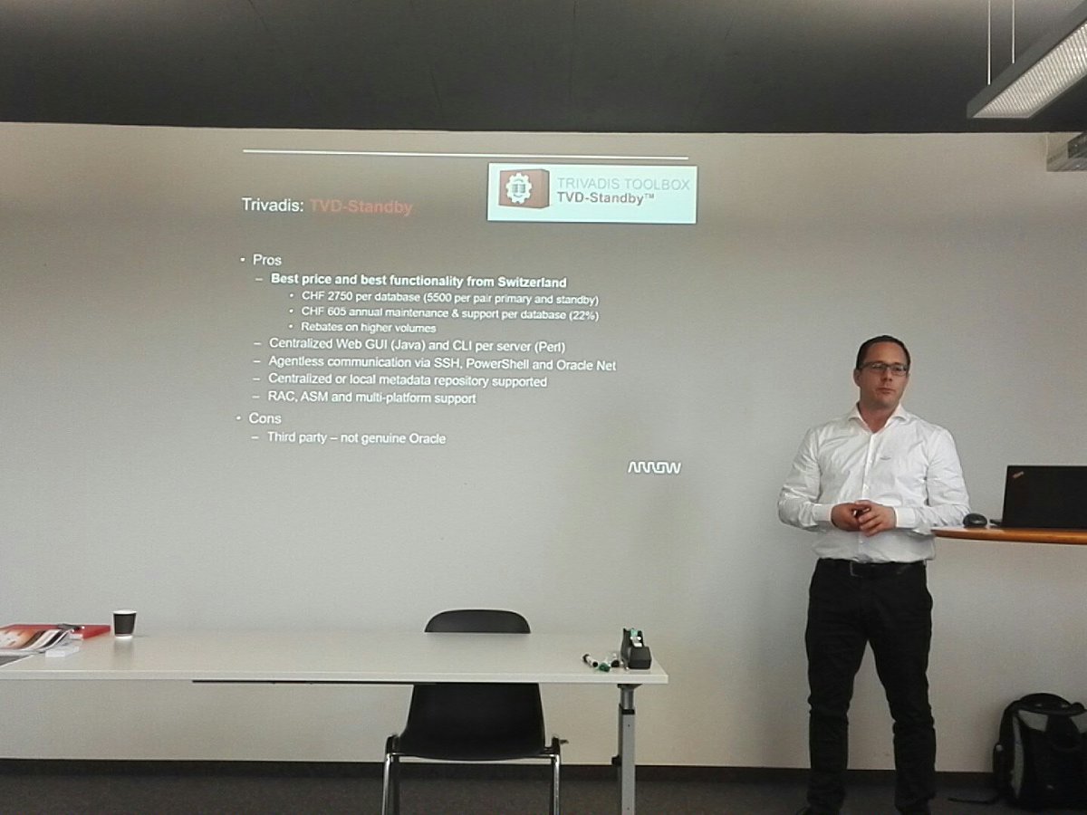 tolstorp's tweet photo. Oracle ISV ODA Workshop by Arrow with @rstirnimann_ch https://t.co/ETY2nnIq8G