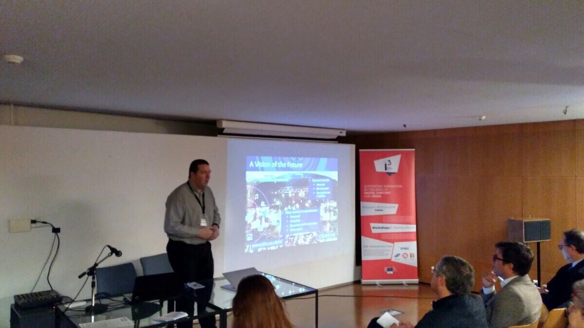 EU_I3's tweet photo. @H2020Cognitus project presenting at #NEMSUMMIT2016 @ Startup Forum session @EU_I3 @NEM_ETP https://t.co/RDoUJ39hwd