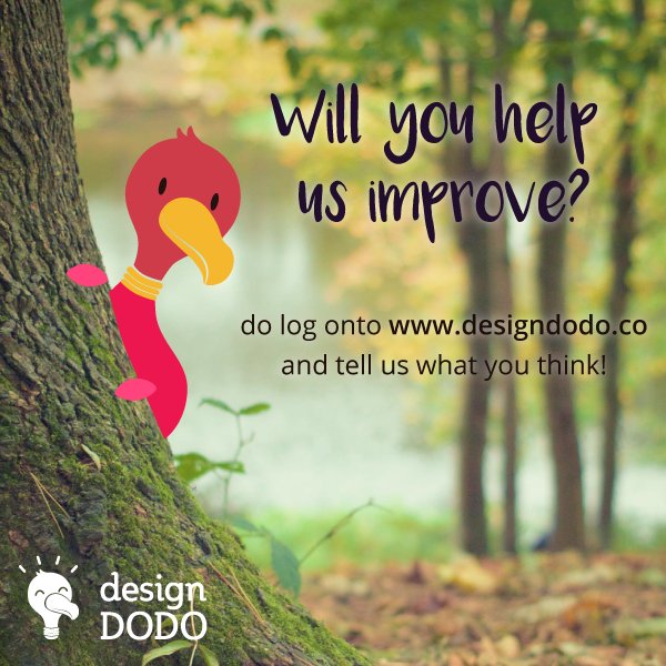 TheDesignDodo's tweet photo. Try out https://t.co/htYnyPcm94 and mail us your feedback! https://t.co/zaYyhGocjL