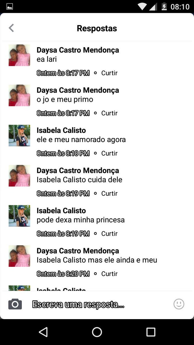 Gabysoares273's tweet photo. Não é os comentários @larimanoela  e @Joaoguiavila  kkkk https://t.co/m4fSfz3xGY