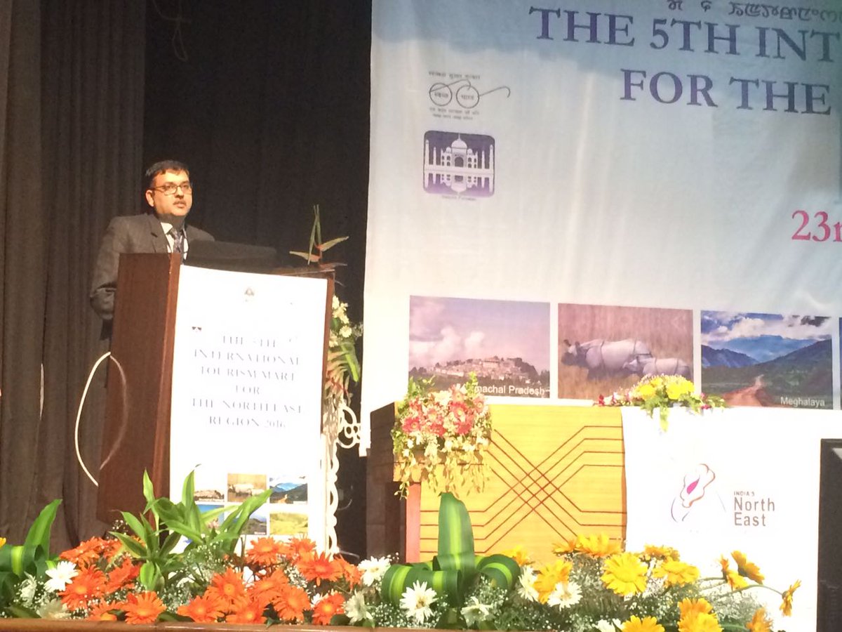 incredibleindia's tweet photo. Up now at #ITM2016 West Bengal state presentation #ParadiseUnexplored https://t.co/8SSUYio8Jf