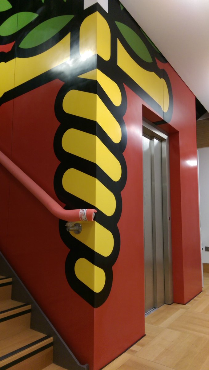 Clarendonfab's tweet photo. @KingerleeLtd @ St Anne's College Oxford Coat of arms wrapped around the Lift Shaft in #Corian https://t.co/kkdSJl9xHt