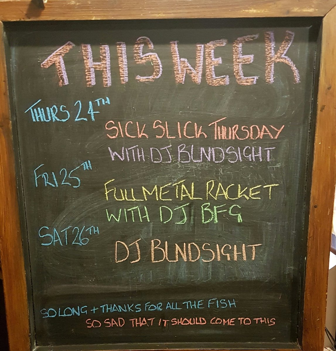 TheShipPub's tweet photo. This week before we close for our spruce up. We open again on Saturday 3rd December #djblndsight #djbfg #theshipcroydon https://t.co/0SKt94xYU8