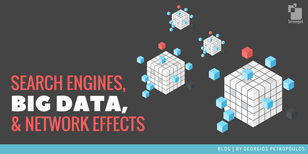 Bruegel_org's tweet photo. Search engines collects huge amounts of user #data. Is this raising barriers to market entrants? @georgionomix https://t.co/9BcYSqmPDF https://t.co/xAPXfl6tt4