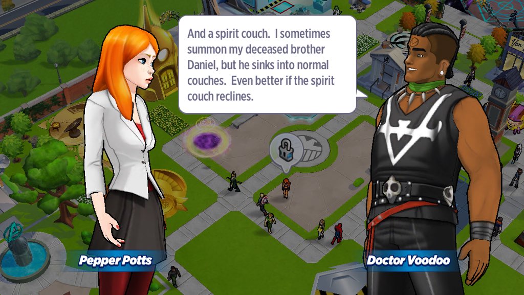 AvAcBrit's tweet photo. Get Doctor Voodoo! (4/4)
#AvengersAcademy #AvAc #StrangeEvent #DoctorVoodoo #Pepper #VoodooStory https://t.co/Il87gYmwsI