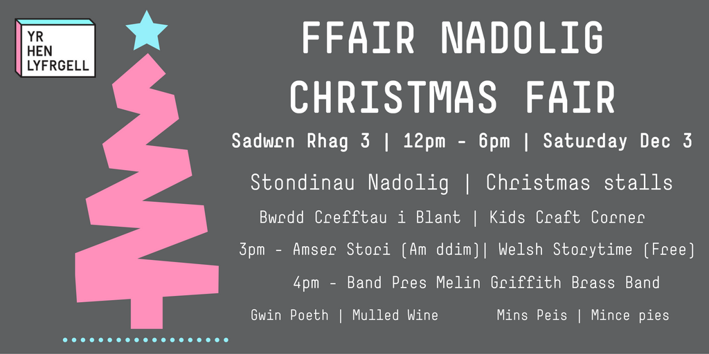 henlyfrgell's tweet photo. Ffair Nadolig ddydd Sadwrn 03/12 - Stondinwyr creff lleol, amser stori i'r plant, Band Pres Melin Griffith a mwy! 

@Tudur @BBCRadioCymru https://t.co/BD8gkIeRUw