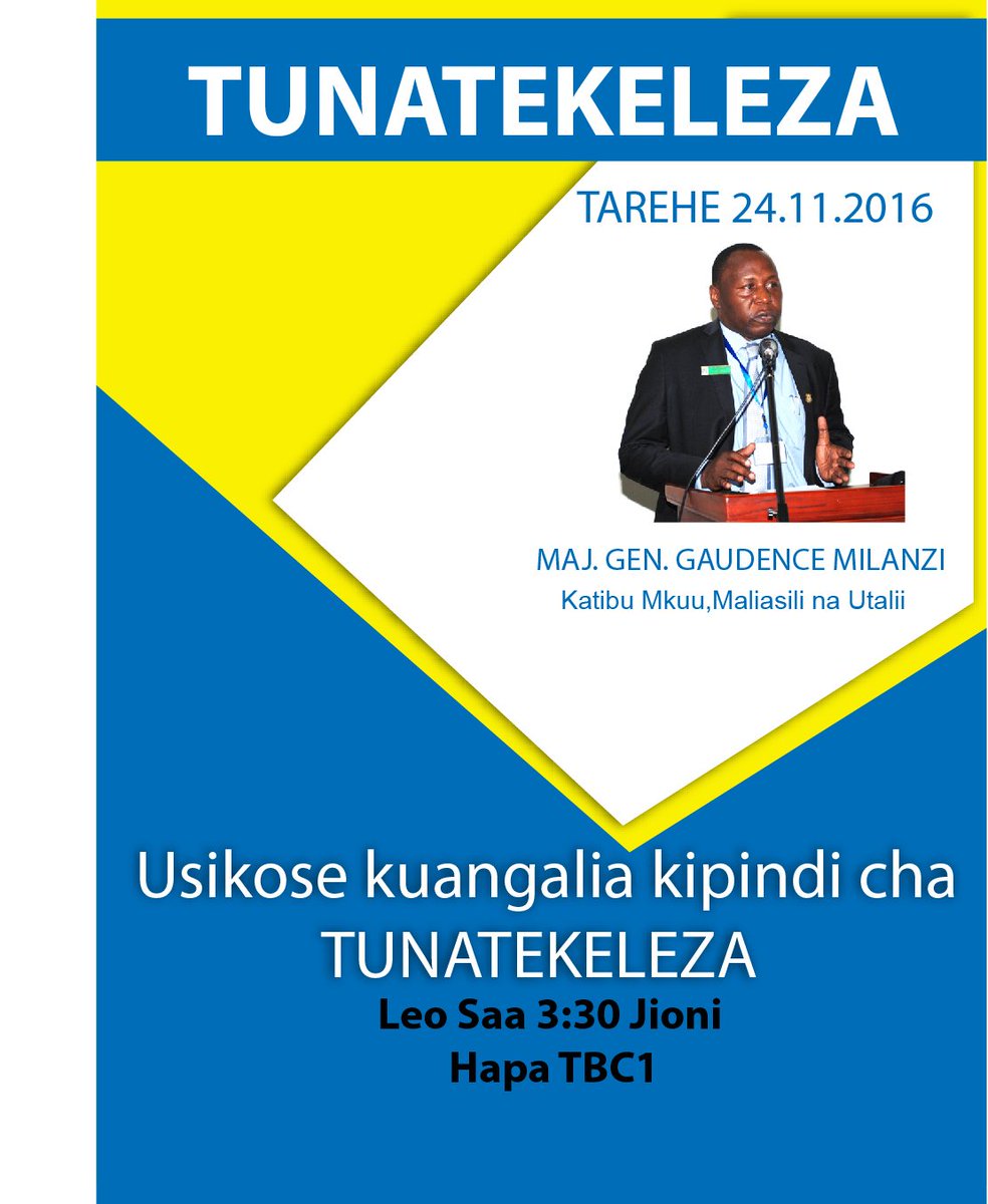 TUNATEKELEZA (@tunatekeleza) on Twitter photo 