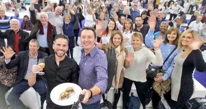 Deanedwardschef's tweet photo. Had a great time @ideal_home_show Xmas with @MrAndrewDickens @JamesSmallVideo thanks as always for having me!! https://t.co/eCdSfefCjl