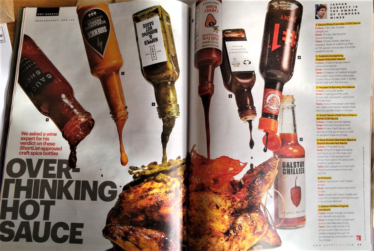 hopburnsblack's tweet photo. Today's @ShortList is ALL ABOUT THE SAUCE. We hooked them up with our fave hot sauces. Check it out &amp; get them here: https://t.co/a3Mzqe95IR https://t.co/hFiz0sDEtv
